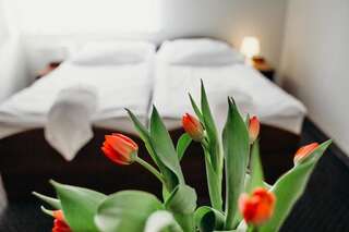 Отели типа «постель и завтрак» Villa Leśne Ustronie Lubiszewo Двухместный номер с 2 отдельными кроватями-5